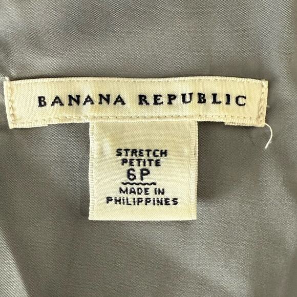 Banana Republic Gray Wool Blend Sheath Dress – Size 6P - Picture 2 of 5